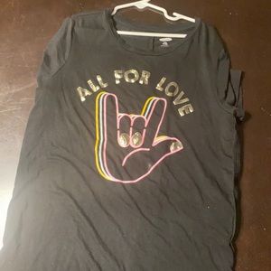 All for love t-shirt